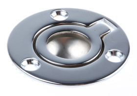 Uchwyt Mosiądz szerokość: 38mm RS PRO Srebrny Chrom