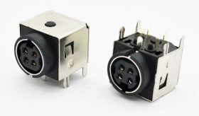 PC-MDJ-401-4P-E gniazdo zasilające DC, seria R7B, 4 pin