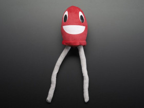Adafruit Ruby the Red LED - Circuit Playground Plushie