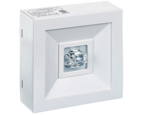 Oprawa awaryjna LOVATO N ECO LED 3W 315lm (opt. koryt.) 1h jednozadaniowa biała LVNC/3W/E/1/SE/AT/WH