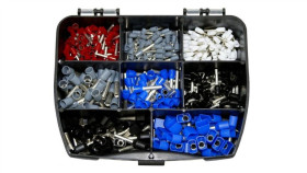 Zestaw Końcówek Tulejkowych Izolowanych 370Szt.