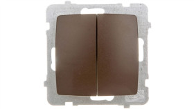 Karo Łącznik Świecznikowy Czekoladowy Metalik Łp-2S/M/40