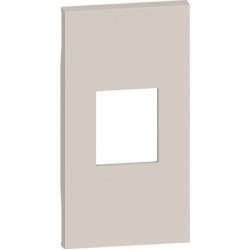 LIVING NOW plakietka SC/APC 2mod. piaskowy beż KM13M2