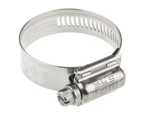 Opaska zaciskowa średnica wew 30 → 50mm ślimakowa HI-TORQUE Stal nierdzewna szerokość 16mm