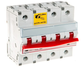 Rozłącznik modułowy 100A 4P 25kA FRX404 406546