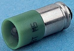 Lampka kontrolna Czerwony 24V ac/dc Rowek miniaturowy LED średnica 6mm długość 16mm