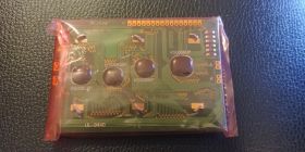 Wyświetlacz 16x4 niebieski, białe znaki