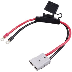 TRU COMPONENTS TC-12195704 High Current Connector M6 Ring Terminal Black/Red