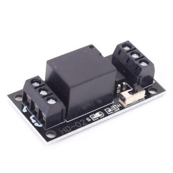 1-Channel 3.3V 10A/24V AC Relay Module - H/L Level Trigger - Optoisolation - Arduino