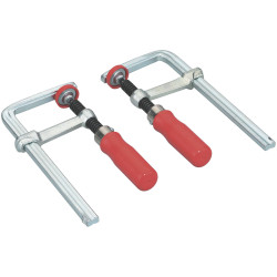 Metabo 631031000 Set of 2 Clamps, Durable and Heavy-Duty Design