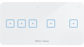 Sinum Wss-32 Włącznik Pięciopolowy Kolor Biały