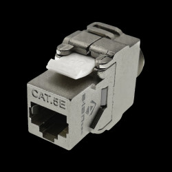 Moduł keystone RJ45 beznarzędziowy STP kat.5E PoE+ ALANTEC MB002 A-LAN Technologie