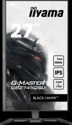 GB2745QSU-B2 69-cm monitor, QHD, speakers, USB, pivot