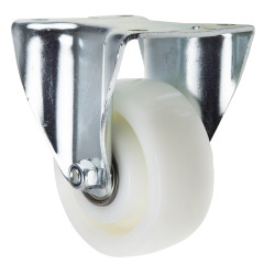 Koło samonastawne średnica kabla 125mm Płyta Tente 700kg wysokość całkowita 164mm