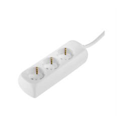 Listwa zasilająca, 16A, 250 V, 3 wtykowa CEE 7/4 dł. kabla 3m