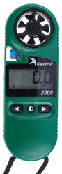 Miernik przepływu powietrza KESTREL 2000 przepływ 40m/s 0.1m/s Kestrel Prędkość przepływu powietrza, temperatura,