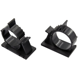 TruComponents 41184 Cable mount Self-adhesive &#xD8;22.20-25.40mm Ecru 1pcs