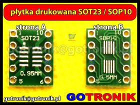 Płytka drukowana SOT23 / SOP10