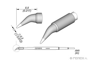 Grot C210010 do rączki JBC T210