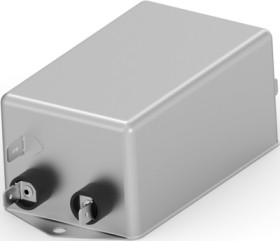 Suppressor filter, 50 to 60 Hz, 6 A, 250 VAC, 48.8 mH, faston plug 6.35 mm, 6609054-5