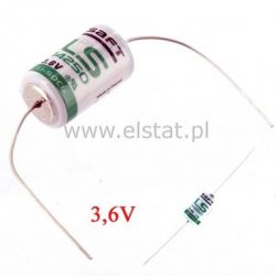 Bateria ( litowa ) 3,6V LS14250CNA 1/2AA osiowa