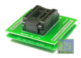 Adapter QFP64 ZIF WL-QFP 64 MC68HC908