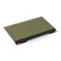 Wyświetlacz monochromatyczny LCD, , podświetlanie LED, Display Visions