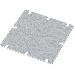 Fibox 5514077 MIV 125 mounting plate Back Panel (Galvanized steel)