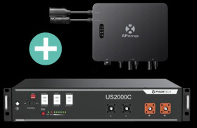 Pylontech US2000C 2.4 kWh + APSYSTEMS EZHI