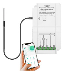 Przekaźnik Wifi z czujnikiem temperatury Zdalny pomiar temperatury Termostat Tuya MOES