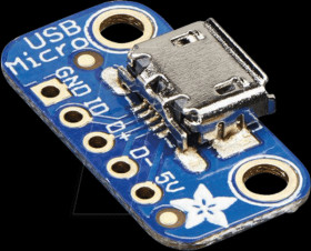 1833 Development boards - USB Micro-B Breakout Board