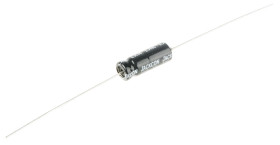 Kondensator 100μF 16V dc Osiowy, Otwór przelotowy RS PRO 6 (Dia.) x 16mm