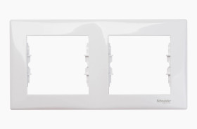 Sedna Ramka podwójna pozioma biała SDN5800321