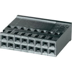 TE Connectivity 926209-6 Ampmodu Crimp Housing for Locking Clip 2 x 6P Black