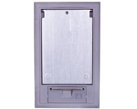 Kaseta podłogowa na osprzęt 3-modułowa szara GES2 DB 7011 7405100