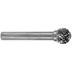 RUKO 116044 Tungsten Carbide Rotary Burr Shape D Ball Type (KUD) &#xD8;12mm
