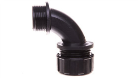 Dławnica Kątowa Do Węża Osłonowego Pg16 Ip65 Silvyn Mpc 90 16 Czarna 55502488...