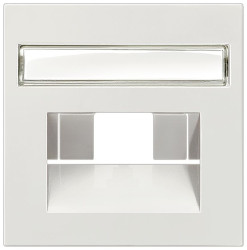 Płytka czołowa, RJ45, Biały