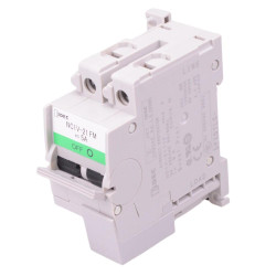 NC1V-2111F-5AM IDEC 2-Pole 5A Miniature Circuit Breaker Hydraulic Magnetic DIN Rail