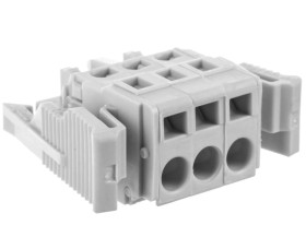 Gniazdo MCS-MIDI Classic 3-biegunowe jasnoszare raster 5mm 721-103/037-000 /50szt./