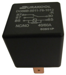Przekaźnik monostabilny, SPDT, 12V dc, 1.8W, Wciskane, Durakool