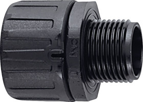 Złącze śrubowe do węża HellermannTyton HG18-S-M20-PA66-BK 166-21024, prosty, 1 szt.
