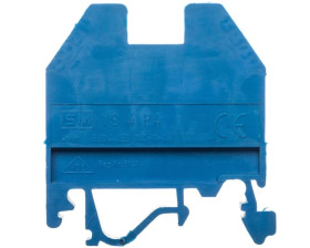 Złączka szynowa gwintowa 4mm2 niebieska VS 4 PAN 003901038