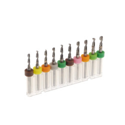 Zestaw 10 wierteł 2.1-3.0mm