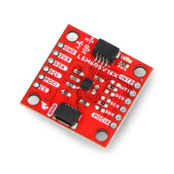 SparkFun 6DoF IMU Breakout - LSM6DSV16X - 3-osiowy akcelerometr i żyroskop - Qwiic - SparkFun SEN-21325
