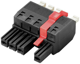 Weidmüller 2630710000 Obudowa złącza pin żeńskiego na kabel BVFL 7.62HP/05/180MF2 SN BK BX, piny: 5, 39 A, 42 szt.