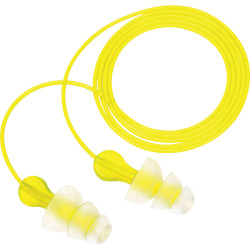3M PN01006 Protective Ear Plugs 29 dB Reusable 100 Pair