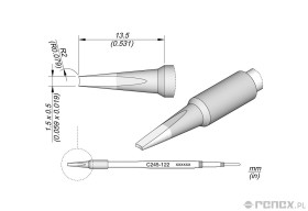 Grot C245122 do rączki JBC T245