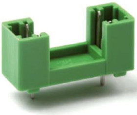 Open fuse holder, 5 x 20 mm, 6.3 A, 250 V, PCB mounting, 509100