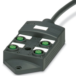 Skrzynka czujnika porty: 4 M12 kabel: 10m